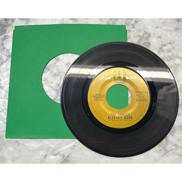 The Eagles Tequila Sunrise / Already Gone 45 Vinyl 70s Classic Rock Asylum 45072 - Picture 5 of 6